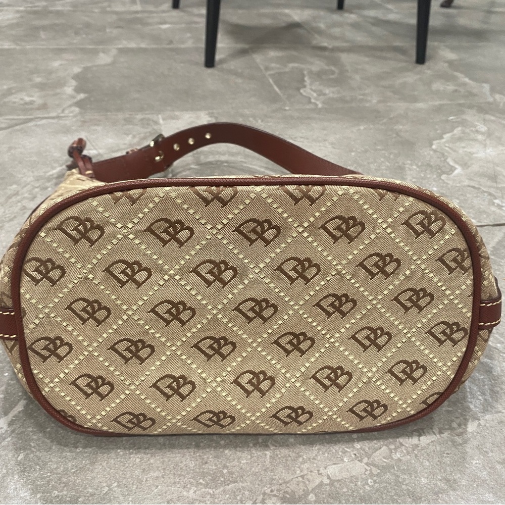 Dooney & Bourke Patterned Monogram Shoulder Bag P… - image 3